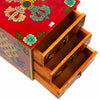 Tibetan Style Set of Three Drawers - Flowers No.392-Siesta Crafts
