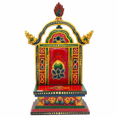 Tibetan Style Altar Stand No.395-Siesta Crafts