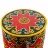 Tibetan Style Round Map Chest No.396-Siesta Crafts