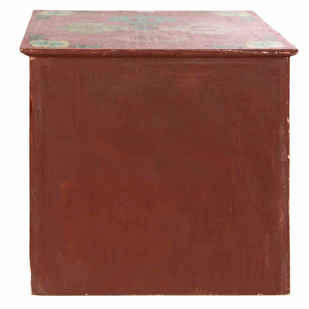 Tibetan Style Set of Three Drawers - Flowers No.398-Siesta Crafts