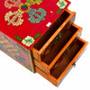 Tibetan Style Set of Three Drawers - Flowers No.398-Siesta Crafts