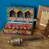 Tibetan Style Travelling Altar Box No.399-Siesta Crafts