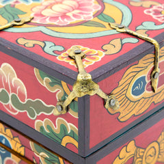 Tibetan Style Travelling Altar Box No.399-Siesta Crafts