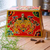 Tibetan Style Orange Cheppu Pyramid Chest-Siesta Crafts