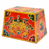Tibetan Style Orange Cheppu Pyramid Chest-Siesta Crafts