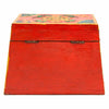 Tibetan Style Orange Cheppu Pyramid Chest-Siesta Crafts
