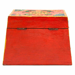 Tibetan Style Orange Cheppu Pyramid Chest-Siesta Crafts