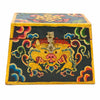 Tibetan Style Dark Green Cheppu Pyramid Chest-Siesta Crafts