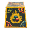 Tibetan Style Dark Green Cheppu Pyramid Chest-Siesta Crafts