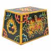 Tibetan Style Dark Green Cheppu Pyramid Chest-Siesta Crafts