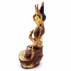 Gold Plated Manjushri Statue No.406-Siesta Crafts