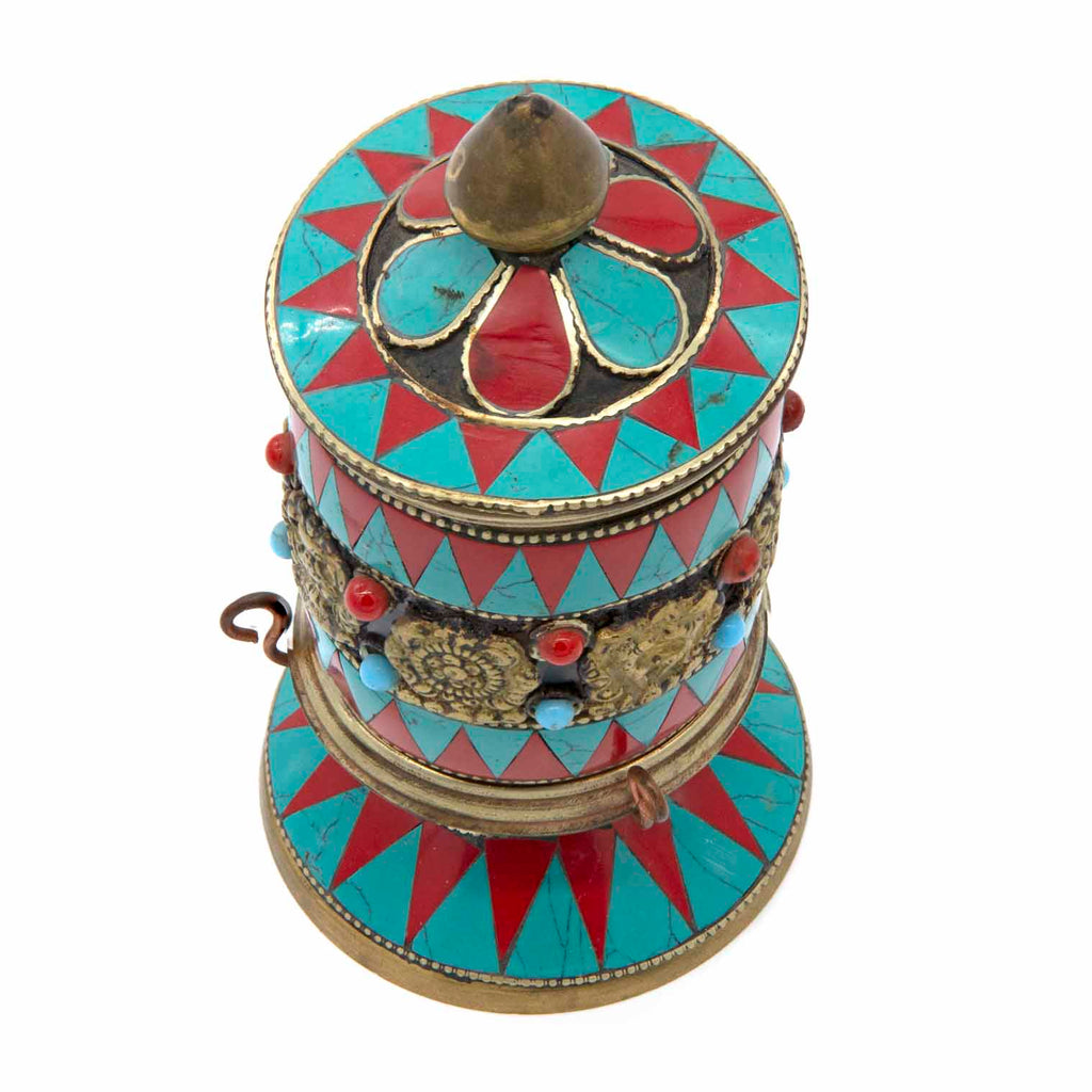 Special Standing Prayer Wheel No. 409-Siesta Crafts
