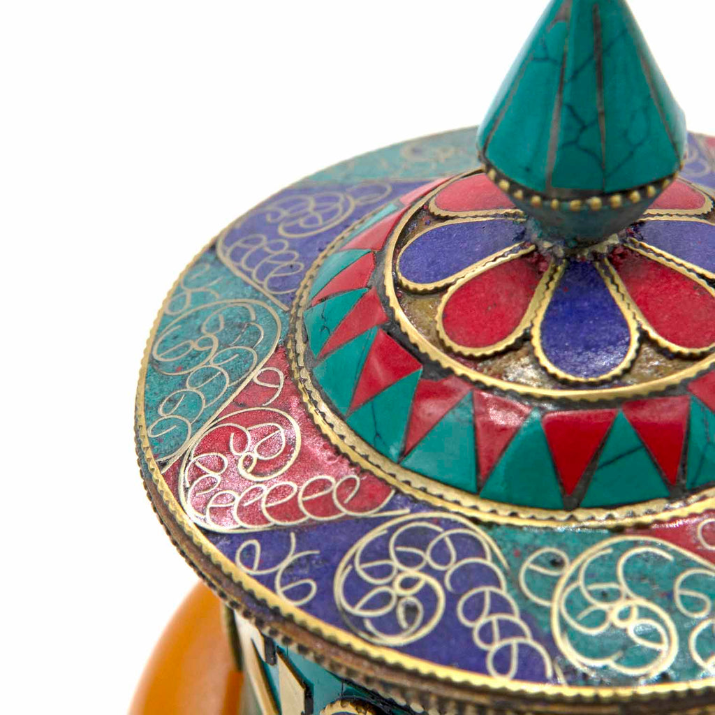 Special Standing Prayer Wheel No. 410-Siesta Crafts