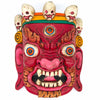 Hand-Carved Nepalese Bhairab Mask-Siesta Crafts