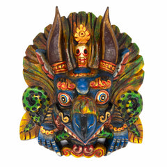 Hand-Carved Nepalese Garuda Mask-Siesta Crafts