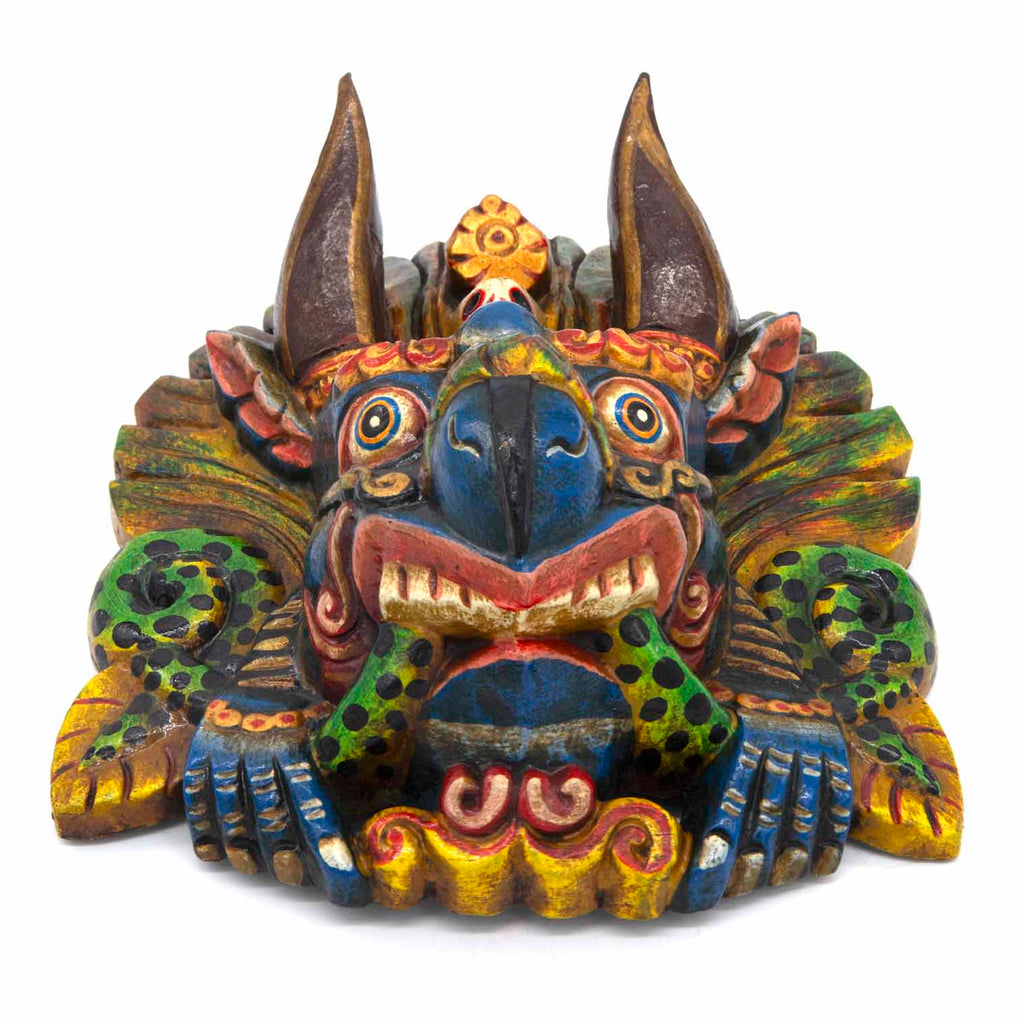 Hand-Carved Nepalese Garuda Mask-Siesta Crafts