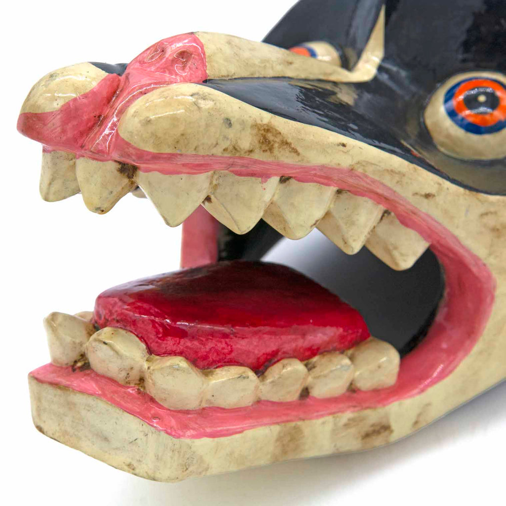 Hand-Carved Nepalese Raccoon Mask-Siesta Crafts