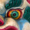 Hand-Carved Nepalese Snowlion Mask-Siesta Crafts