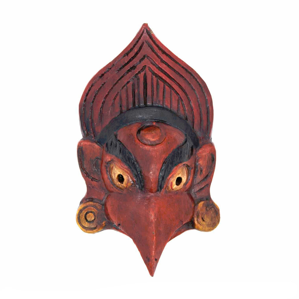 Hand-Carved Nepalese Garuda Mask-Siesta Crafts