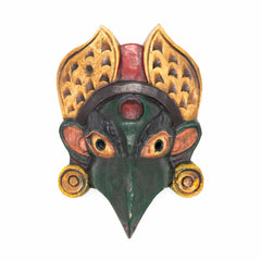 Hand-Carved Nepalese Garuda Mask-Siesta Crafts