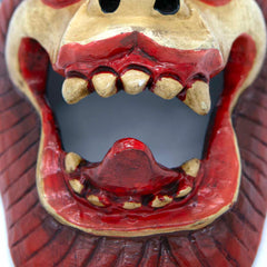 Hand-Carved Nepalese Dragon Mask-Siesta Crafts