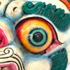 Hand-Carved Nepalese Snowlion Mask-Siesta Crafts
