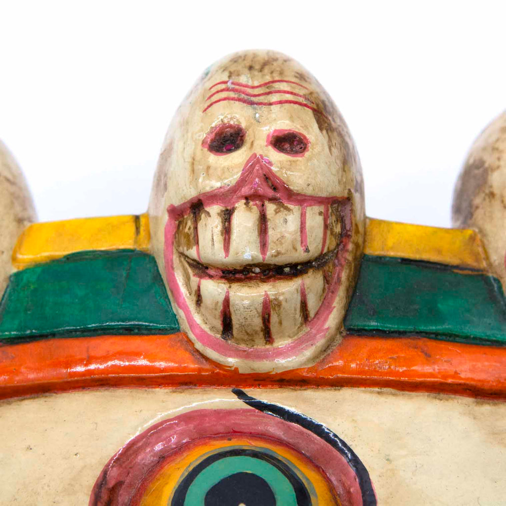 Hand-Carved Nepalese Snowlion Mask-Siesta Crafts