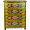 Tibetan Style Four Drawer Wooden Chest of Drawers No.439-Siesta Crafts