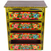 Tibetan Style Four Drawer Wooden Chest of Drawers No.439-Siesta Crafts