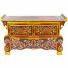 Tibetan Style Wooden Dragon Bench No.441-Siesta Crafts