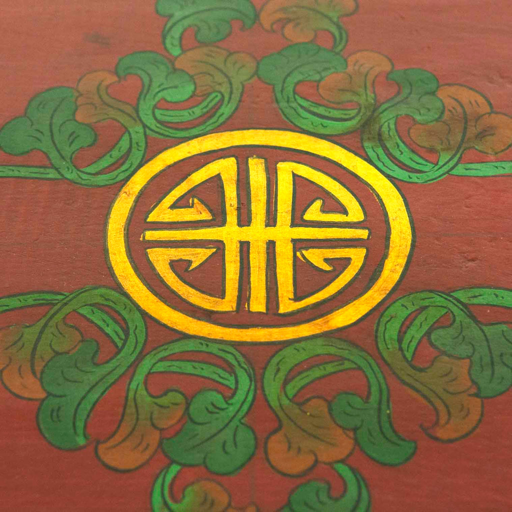 Tibetan Style Wooden Dragon Bench No.441-Siesta Crafts