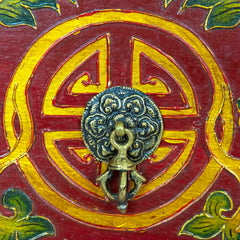 Tibetan Style Wooden Dragon Bench No.441-Siesta Crafts