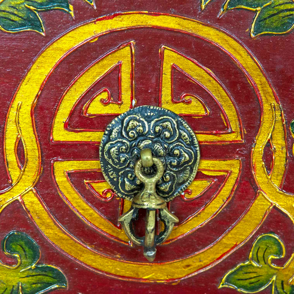 Tibetan Style Wooden Dragon Bench No.441-Siesta Crafts