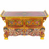 Tibetan Style Wooden Dragon Bench No.441-Siesta Crafts