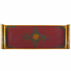 Tibetan Style Wooden Dragon Bench No.441-Siesta Crafts