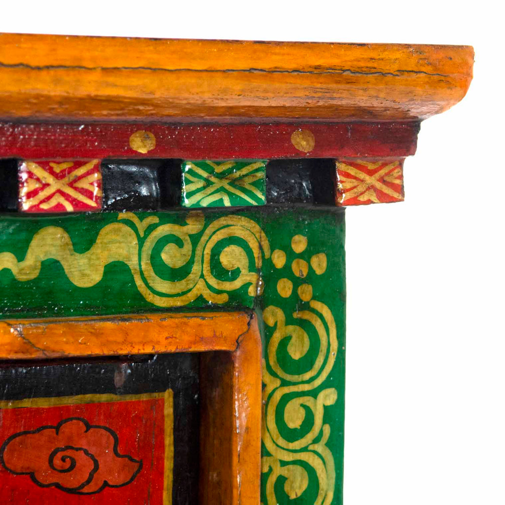 Tibetan Style Three Cupboard Unit No.442-Siesta Crafts