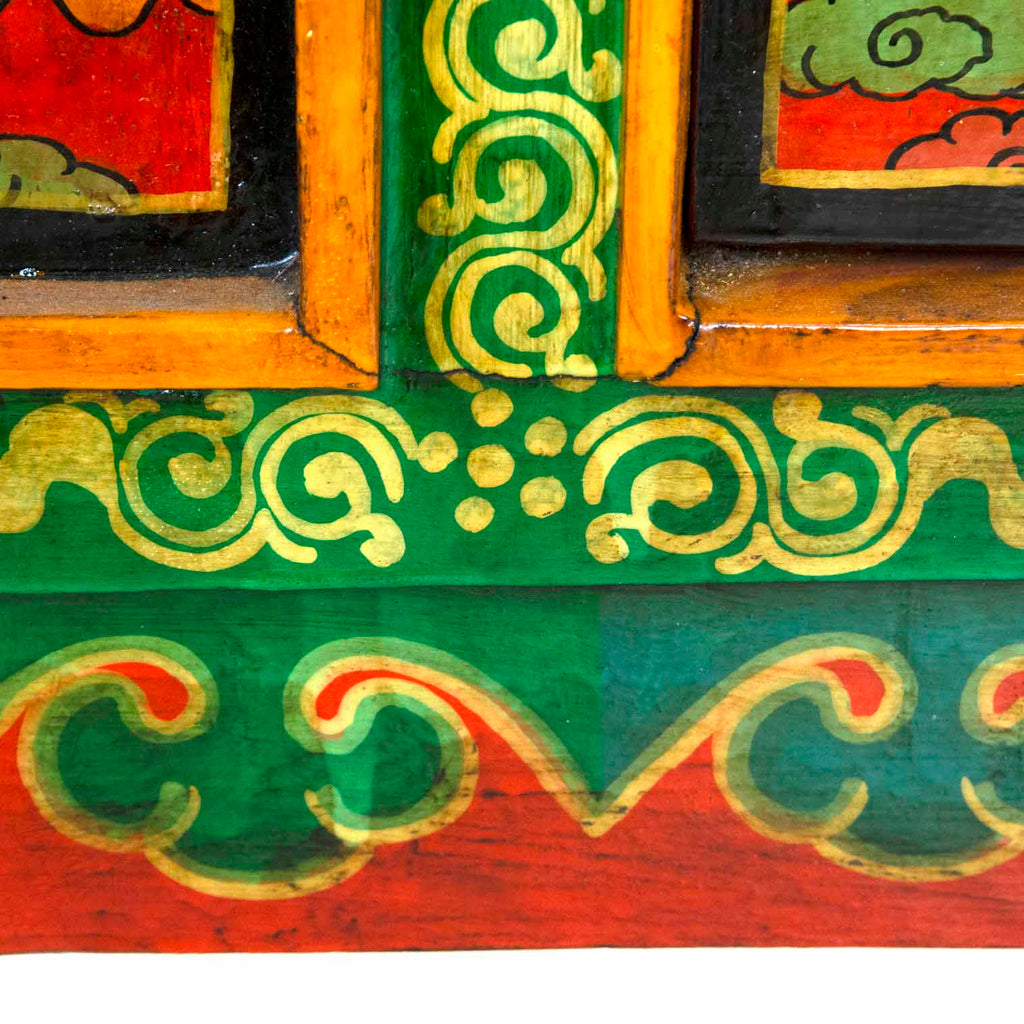 Tibetan Style Three Cupboard Unit No.442-Siesta Crafts