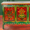 Tibetan Style Three Cupboard Unit No.442-Siesta Crafts