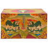 Tibetan Style Wooden Box No.444-Siesta Crafts