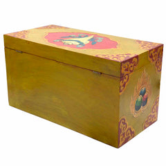 Tibetan Style Wooden Box No.444-Siesta Crafts
