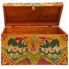 Tibetan Style Wooden Box No.444-Siesta Crafts