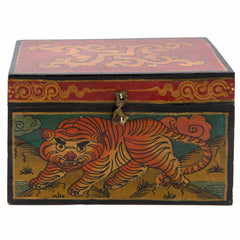 Tibetan Style Large Wooden Chest-Siesta Crafts