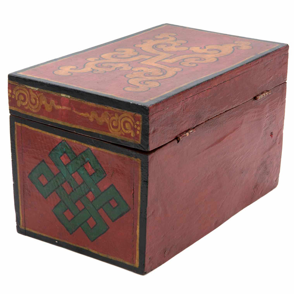 Tibetan Style Large Wooden Chest-Siesta Crafts