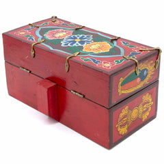 Tibetan Style Travelling Altar Box No.447-Siesta Crafts