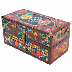 Tibetan Style Travelling Altar Box No.447-Siesta Crafts