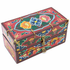 Tibetan Style Travelling Altar Box No.447-Siesta Crafts