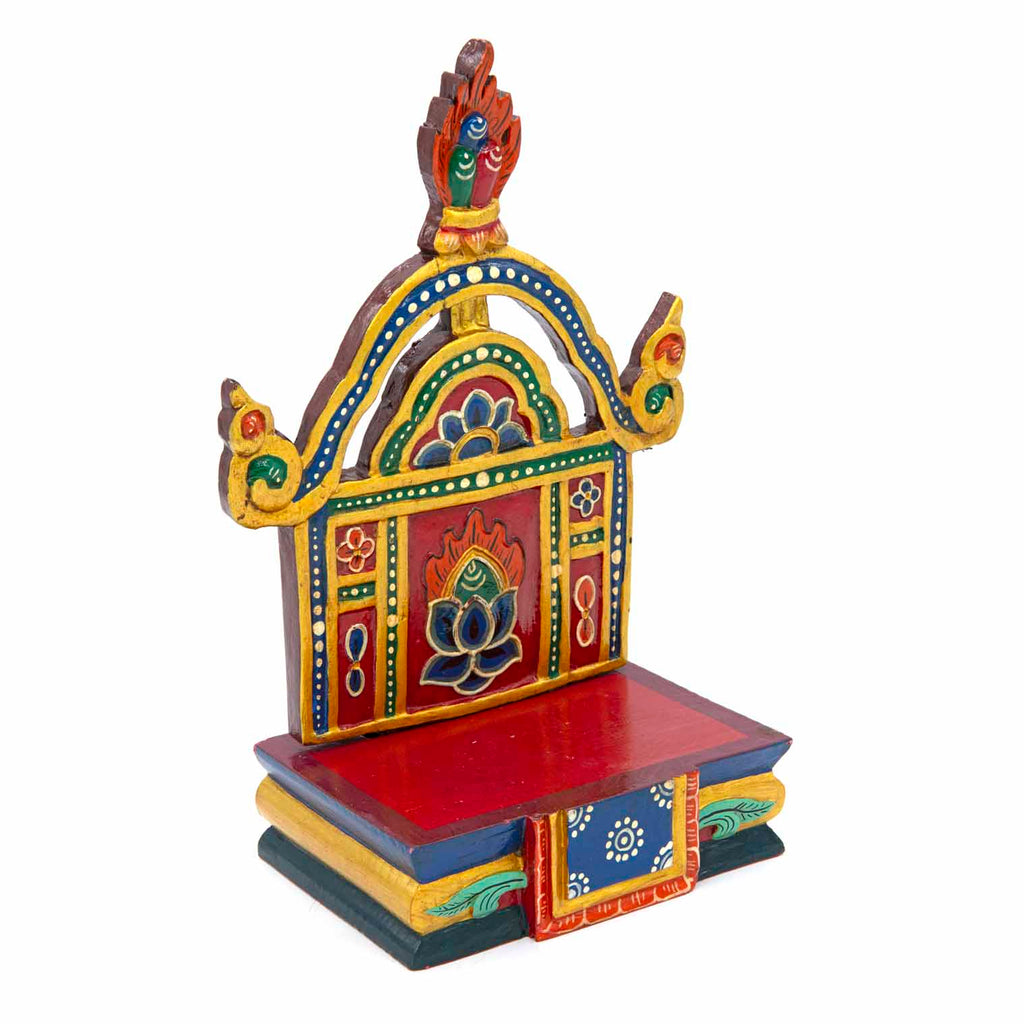 Tibetan Style Wooden Altar Stand-Siesta Crafts