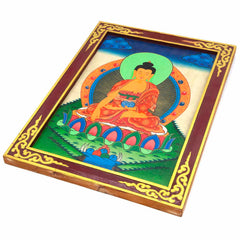 Tibetan Style Painted Thangka Frame No.450-Siesta Crafts