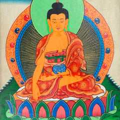 Tibetan Style Painted Thangka Frame No.450-Siesta Crafts