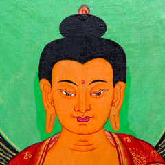Tibetan Style Painted Thangka Frame No.450-Siesta Crafts